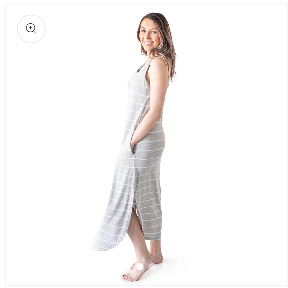 Kindred Bravely Zora Maternity & Nursing Maxi Dress